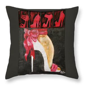 Shoe Fetish - Throw Pillow