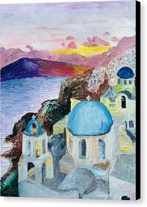 Somewhere in the Mediterranean  - Canvas Print