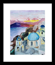 Load image into Gallery viewer, Somewhere in the Mediterranean  - Framed Print