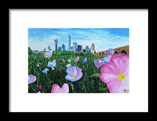 Spring in Dallas - Framed Print