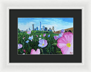 Spring in Dallas - Framed Print