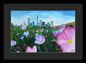 Spring in Dallas - Framed Print