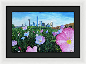 Spring in Dallas - Framed Print