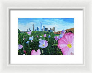 Spring in Dallas - Framed Print