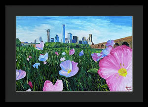 Spring in Dallas - Framed Print