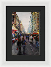 Load image into Gallery viewer, Street Bazaar - Framed Print