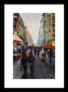 Street Bazaar - Framed Print