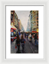 Load image into Gallery viewer, Street Bazaar - Framed Print