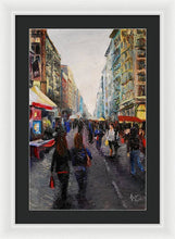 Load image into Gallery viewer, Street Bazaar - Framed Print