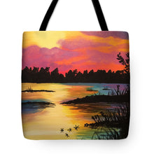 Load image into Gallery viewer, Swampy Sunset - Tote Bag