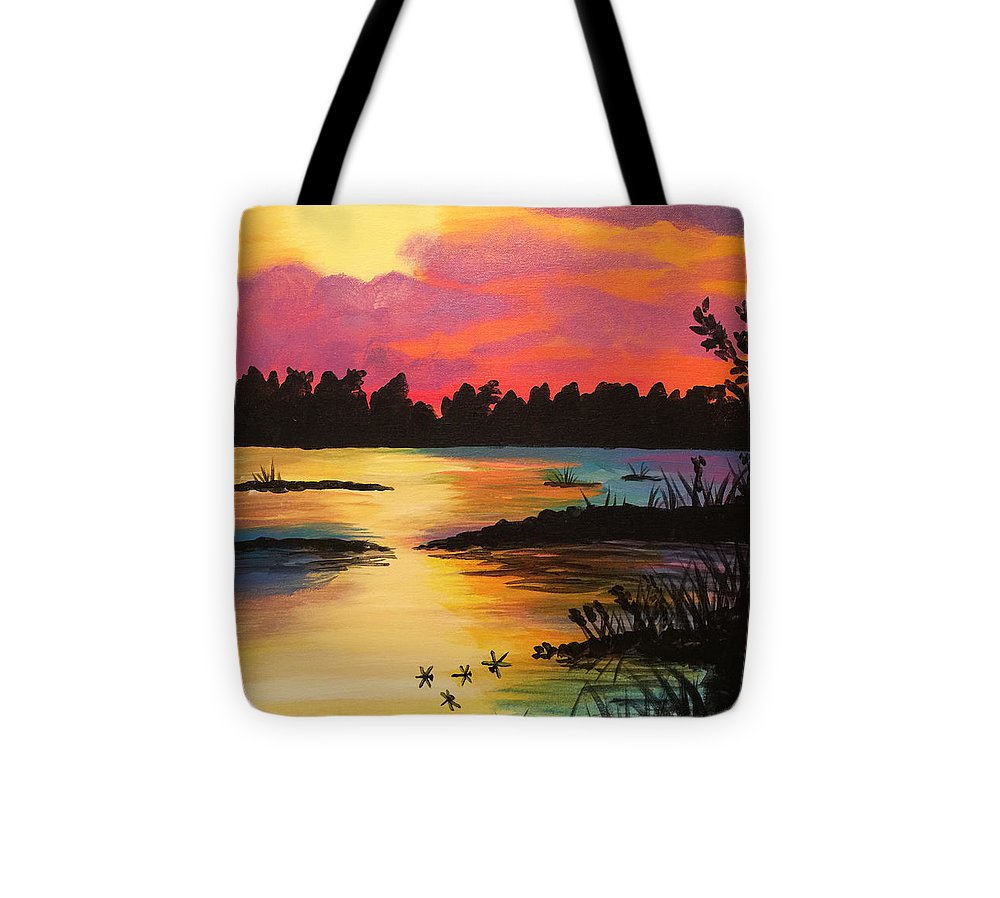 Swampy Sunset - Tote Bag