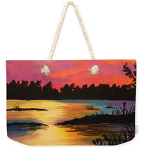 Load image into Gallery viewer, Swampy Sunset - Weekender Tote Bag