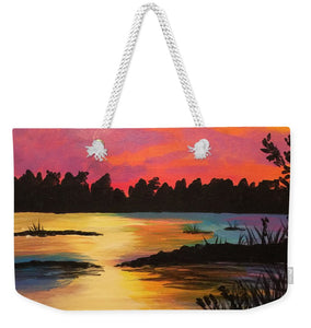 Swampy Sunset - Weekender Tote Bag