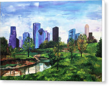 Load image into Gallery viewer, The City&#39;s Oasis - Canvas Print