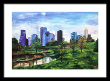 Load image into Gallery viewer, The City&#39;s Oasis - Framed Print