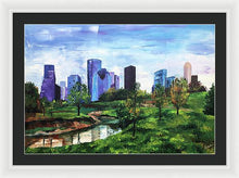 Load image into Gallery viewer, The City&#39;s Oasis - Framed Print