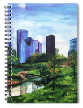 Load image into Gallery viewer, The City&#39;s Oasis - Spiral Notebook
