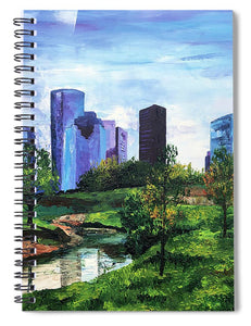The City's Oasis - Spiral Notebook
