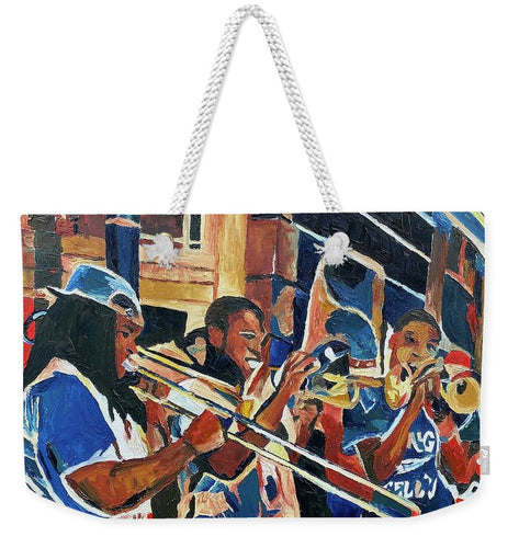 The Musical Waves of New Orleans - Weekender Tote Bag