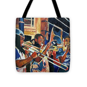 The Musical Waves of New Orleans - Tote Bag