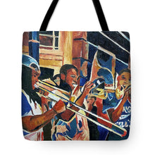 Load image into Gallery viewer, The Musical Waves of New Orleans - Tote Bag