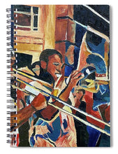 Load image into Gallery viewer, The Musical Waves of New Orleans - Spiral Notebook