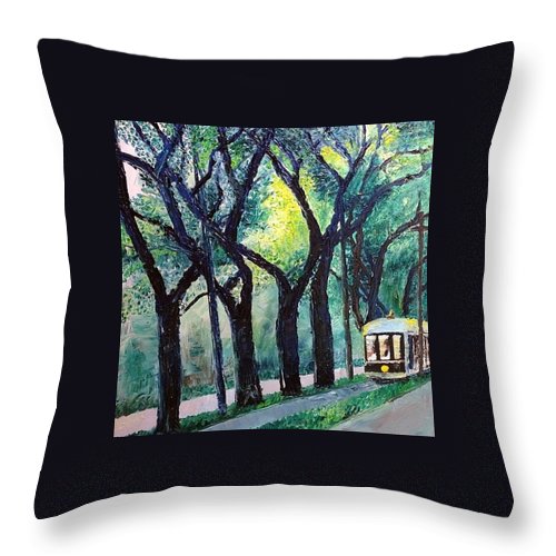 The Garden District - Throw Pillow
