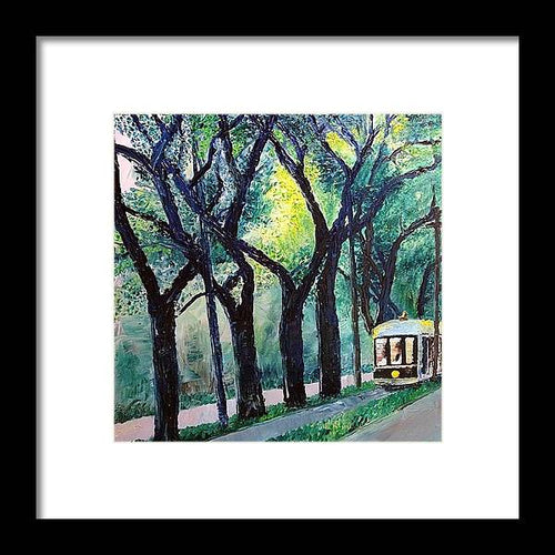 The Garden District - Framed Print