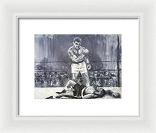 Load image into Gallery viewer, The G.O.A.T. - Framed Print