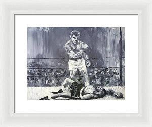 The G.O.A.T. - Framed Print