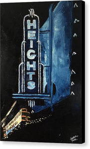 The Heights At Night - Canvas Print