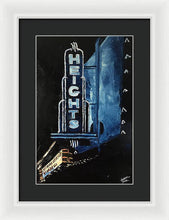 Load image into Gallery viewer, The Heights At Night - Framed Print