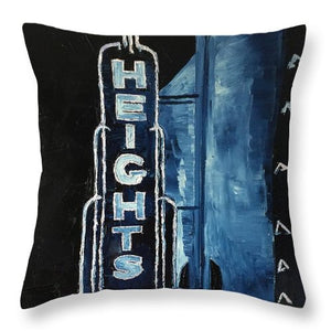 The Heights At Night - Throw Pillow