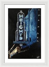 Load image into Gallery viewer, The Heights At Night - Framed Print