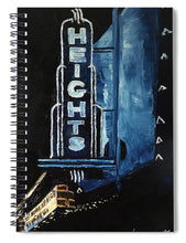 Load image into Gallery viewer, The Heights At Night - Spiral Notebook
