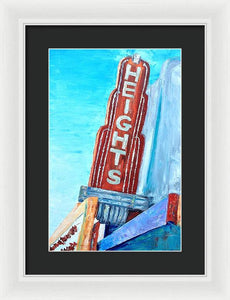 The Heights - Framed Print