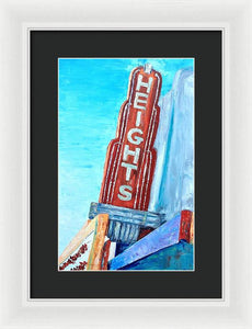 The Heights - Framed Print