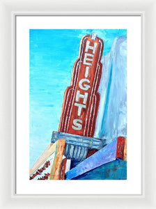 The Heights - Framed Print