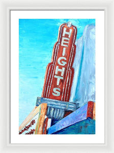 The Heights - Framed Print