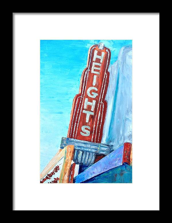 The Heights - Framed Print