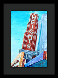 The Heights - Framed Print