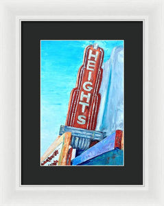 The Heights - Framed Print