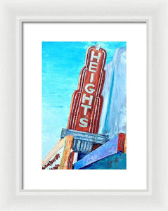 The Heights - Framed Print