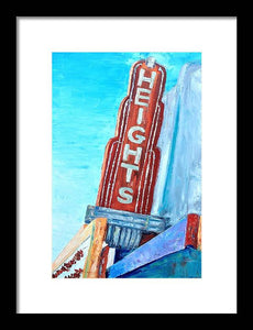 The Heights - Framed Print