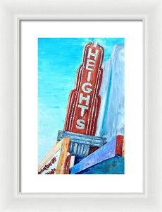 The Heights - Framed Print