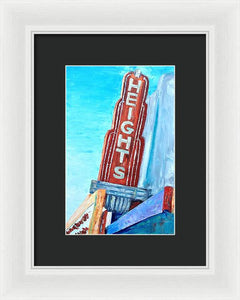 The Heights - Framed Print