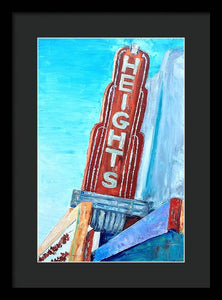 The Heights - Framed Print