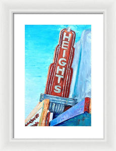 The Heights - Framed Print