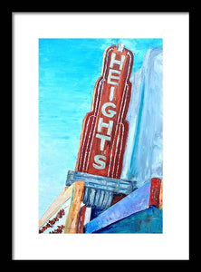 The Heights - Framed Print