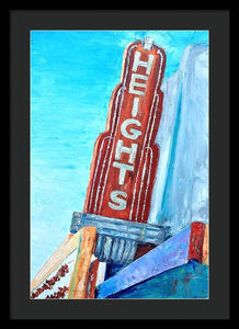 The Heights - Framed Print